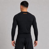 Fumetsu Origins Long Sleeve Rash Guard Black/Orange