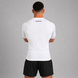Fumetsu Origins Short Sleeve Rash Guard White