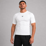 Fumetsu Origins Short Sleeve Rash Guard White