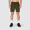 Fly Performance Shorts Olive Green