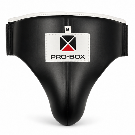 Pro-Box Base-Spar PU Abdo Guard Black