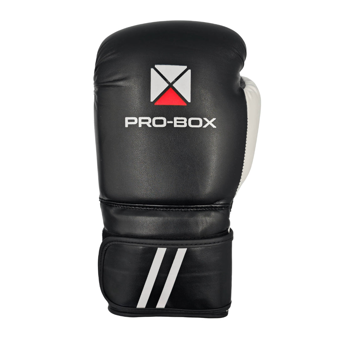 Pro-Box PU Essential Boxing Gloves Black Junior