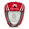 Pro-Box Club Essentials PU Head Guard Red