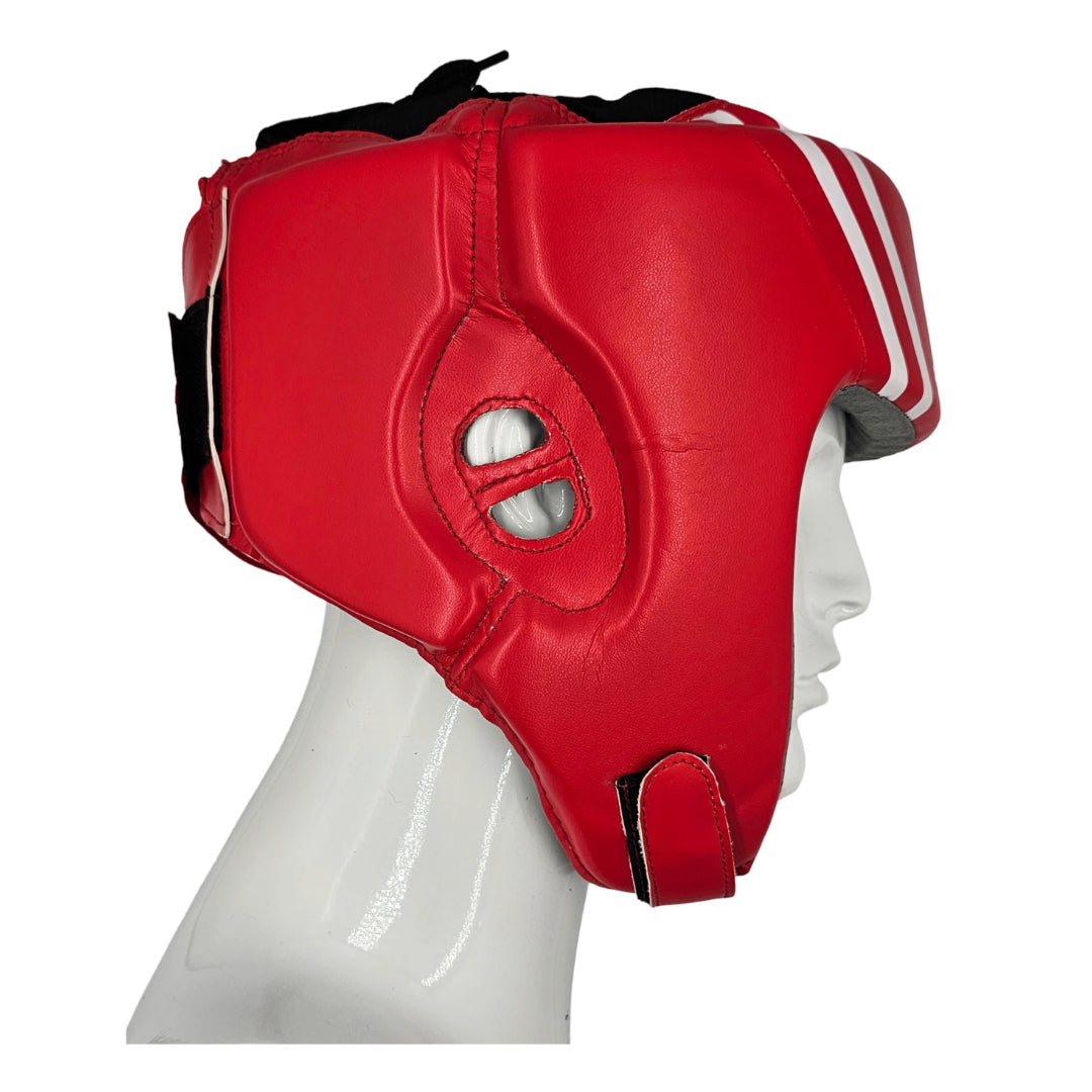 Pro-Box Club Essentials PU Head Guard Red Junior