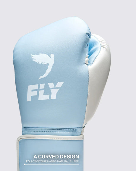 Fly Superloop Pro X 2 Boxing Gloves Powder Blue