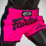 Fairtex BS1714 Slim Cut Muay Thai Shorts Pink