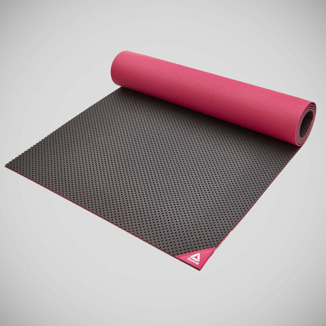 Reebok Mesh Fitness Mat Pink/Grey