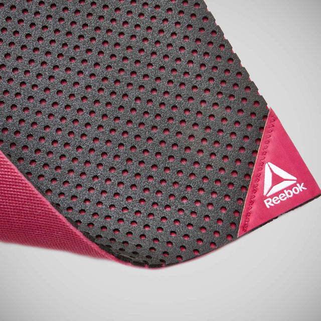Reebok Mesh Fitness Mat Pink/Grey