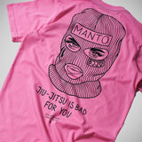 Manto x Ktof Balaclava 티셔츠 핑크