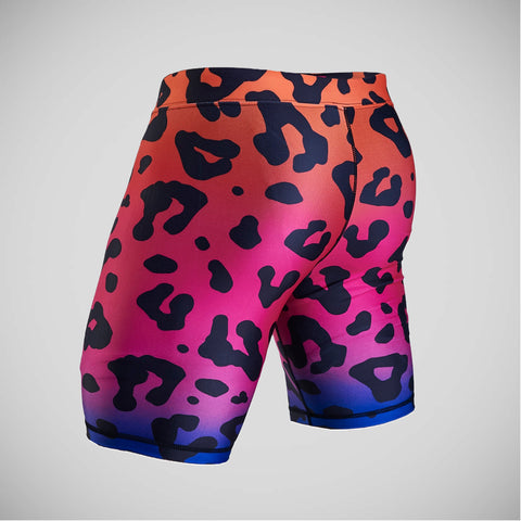 Pink/Orange Manto Leopard Vale Tudo Shorts