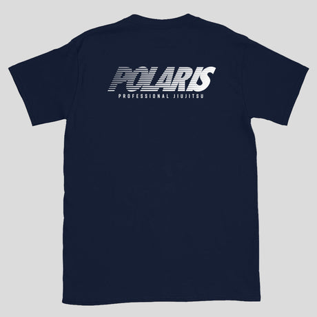Polaris 2024 Small Logo Mens T-Shirt Navy Back