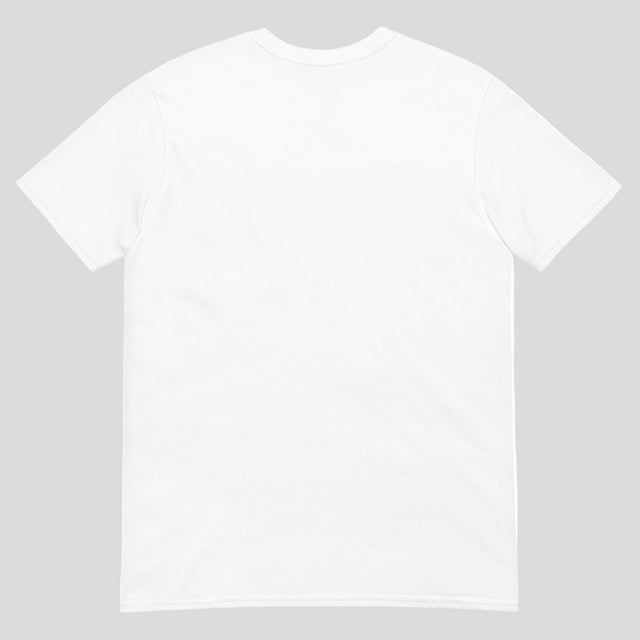Polaris Bolt Big Logo Mens T-Shirt In White Back
