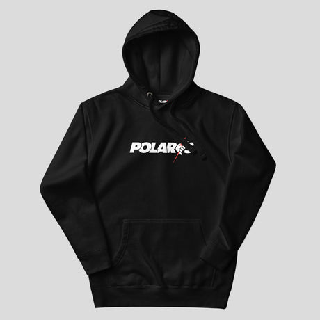 Polaris Bolt Unisex Hoodie in Black