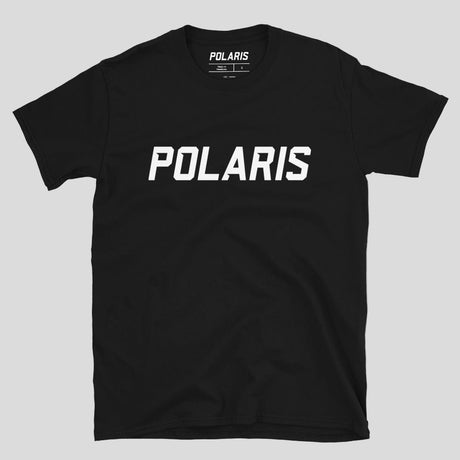 Polaris Classic Logo Mens T-Shirt in Black