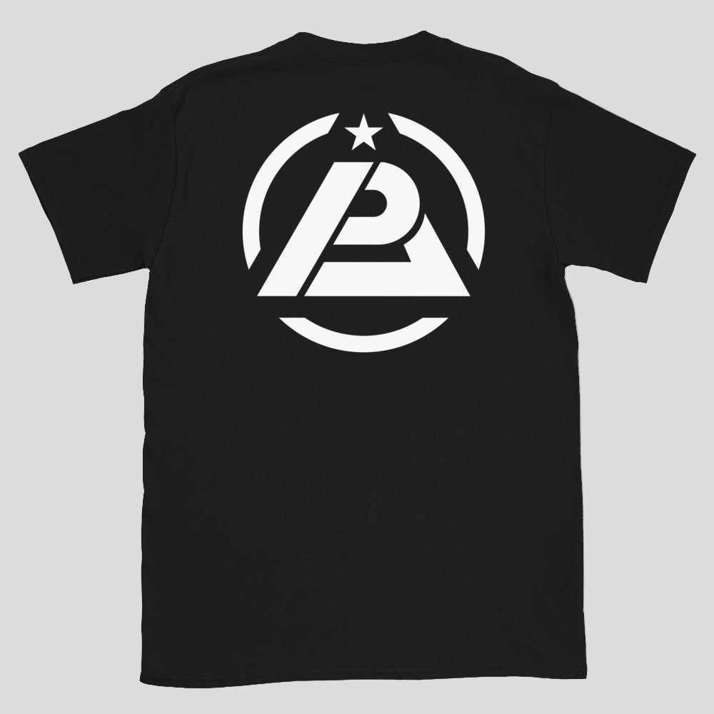 Polaris Classic Logo Mens T-Shirt in Black Back