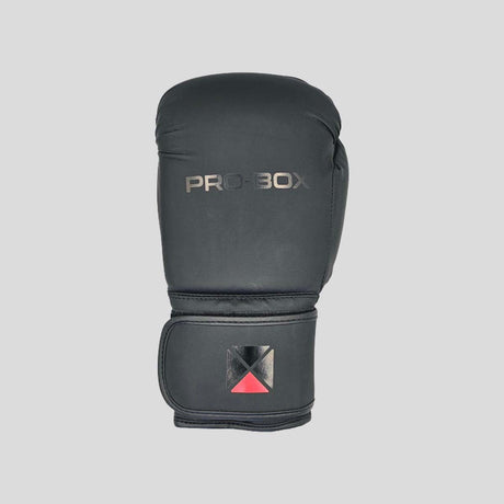 Pro-Box Club SPAR Senior Boxhandschuhe Schwarz/Schwarz (neu)