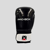 Pro-Box Club Spar Senior Boxing Gants Black / White (nouveau)