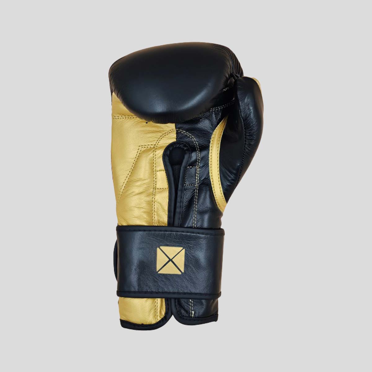 Pro-Box Pro-Spar Leather Boxing Gloves Black/Gold (NEW)