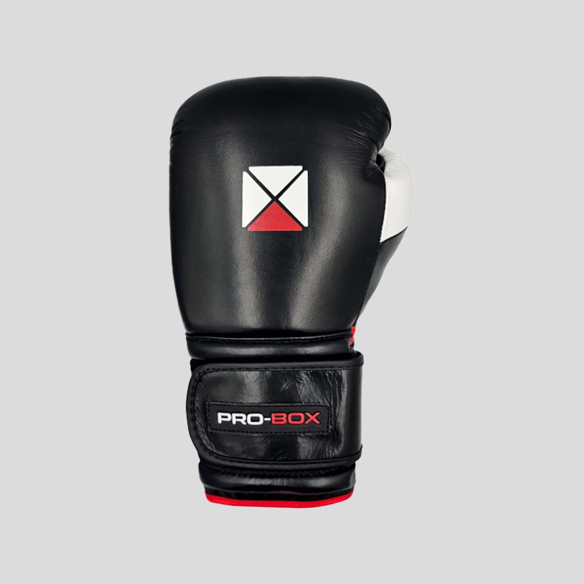 Pro-Box Pro-Spar Leather Boxing Gloves Black/White (NEW)
