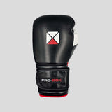 Pro-Box Pro-Spar Leather Boxing Gloves Black/White (NEW)