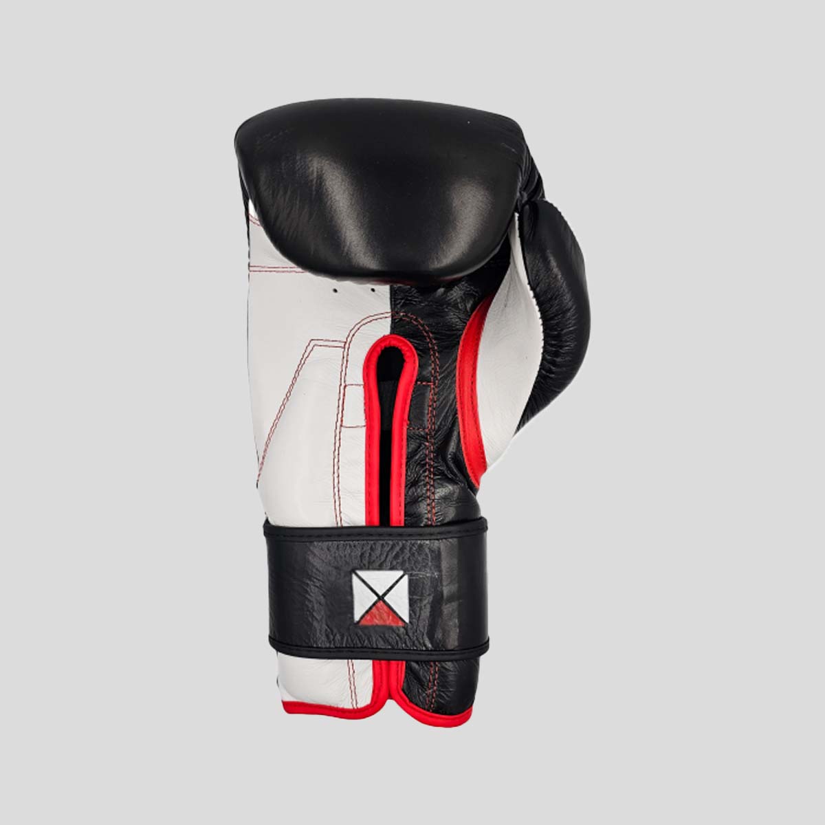 Pro-Box Pro-Spar Leather Boxing Gloves Black/White (NEW)