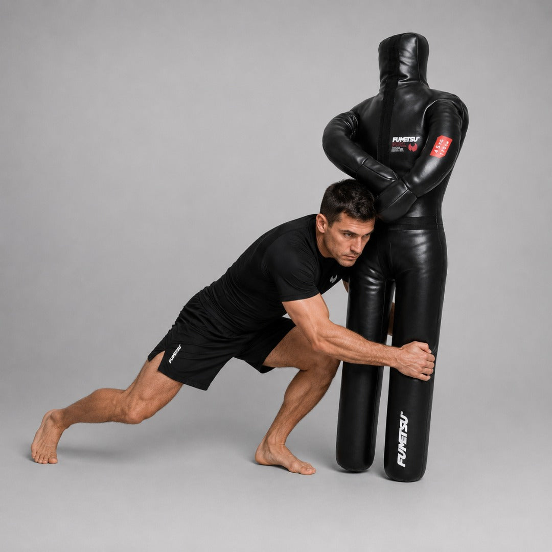 Fumetsu Pro 45kg Filled Grappling Dummy Black