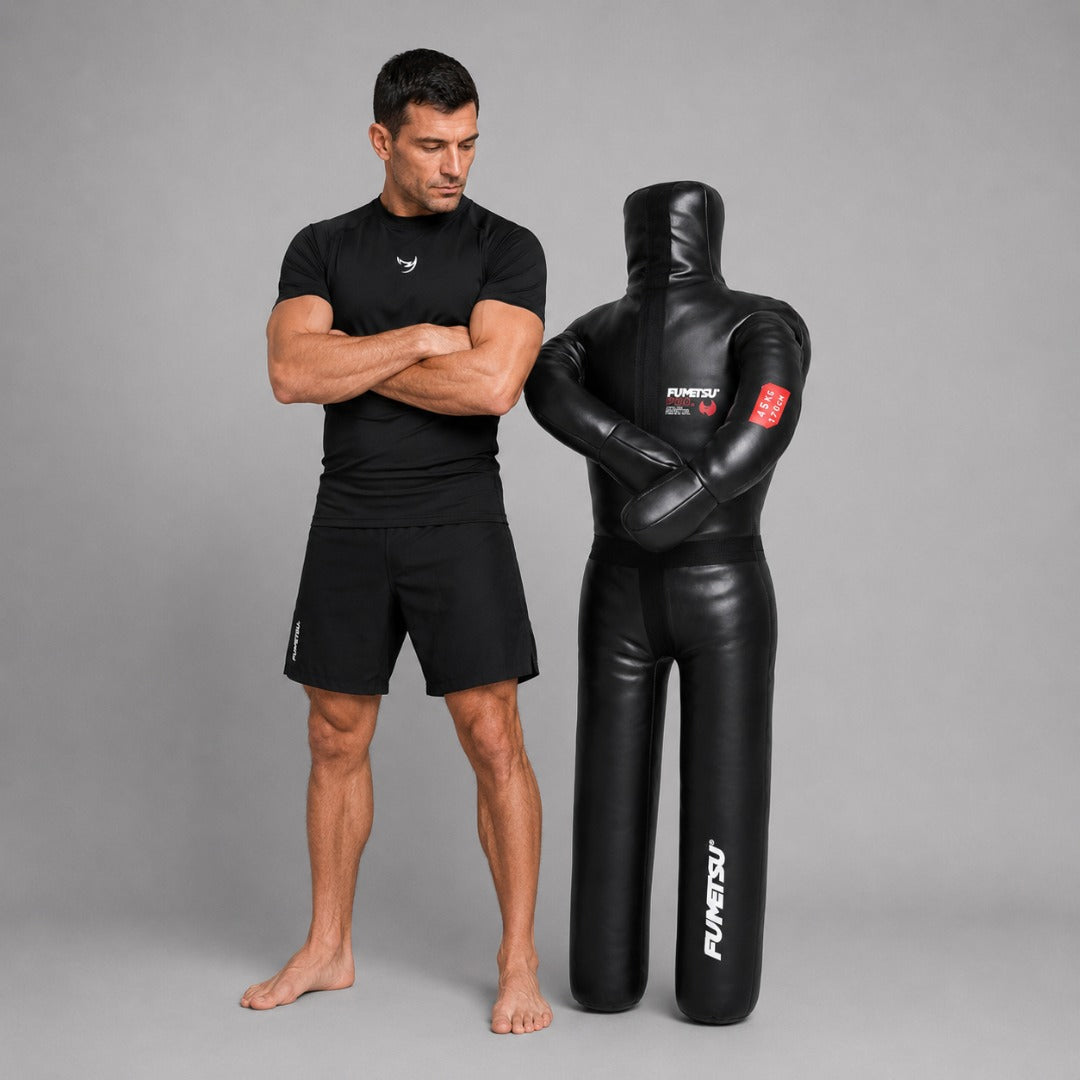 Fumetsu Pro 45kg Filled Grappling Dummy Black