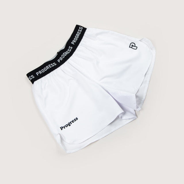 Progress Academy Board Shorts White