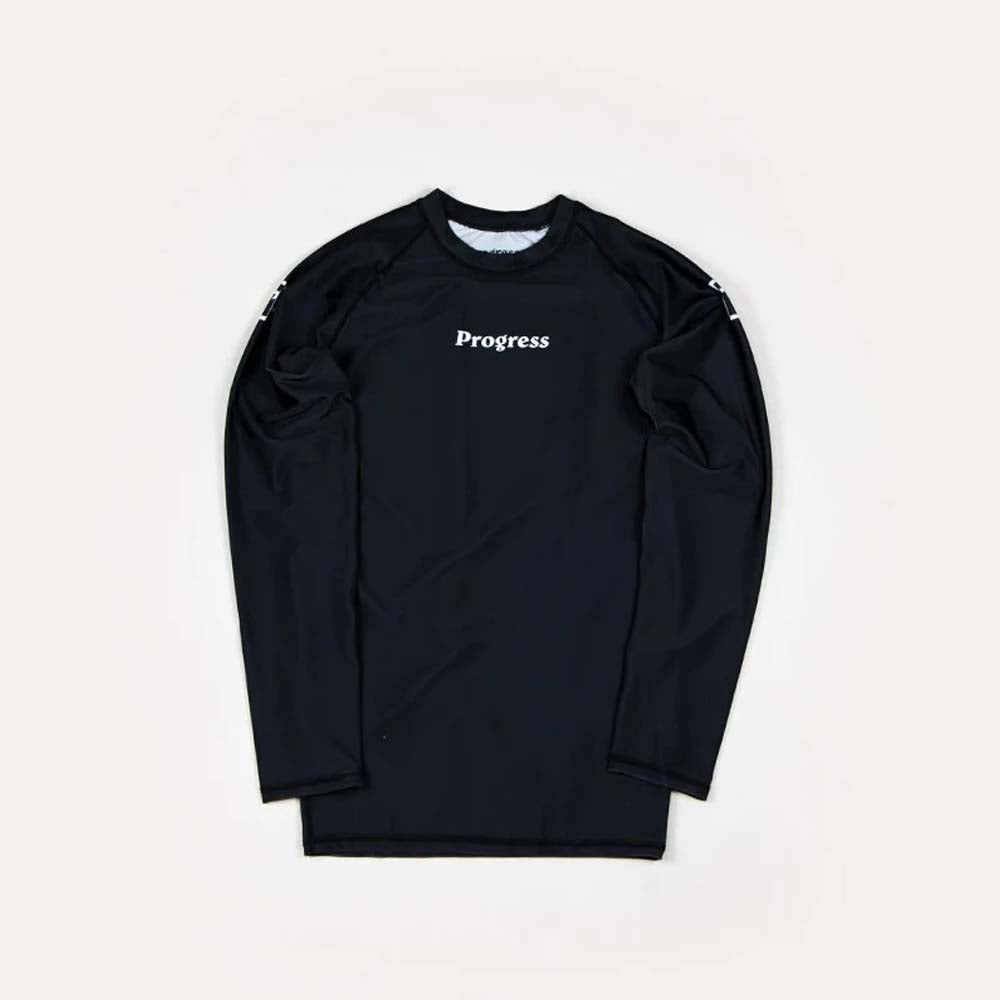 Progress Academy Long Sleeve Rasches Wache Schwarz Schwarz