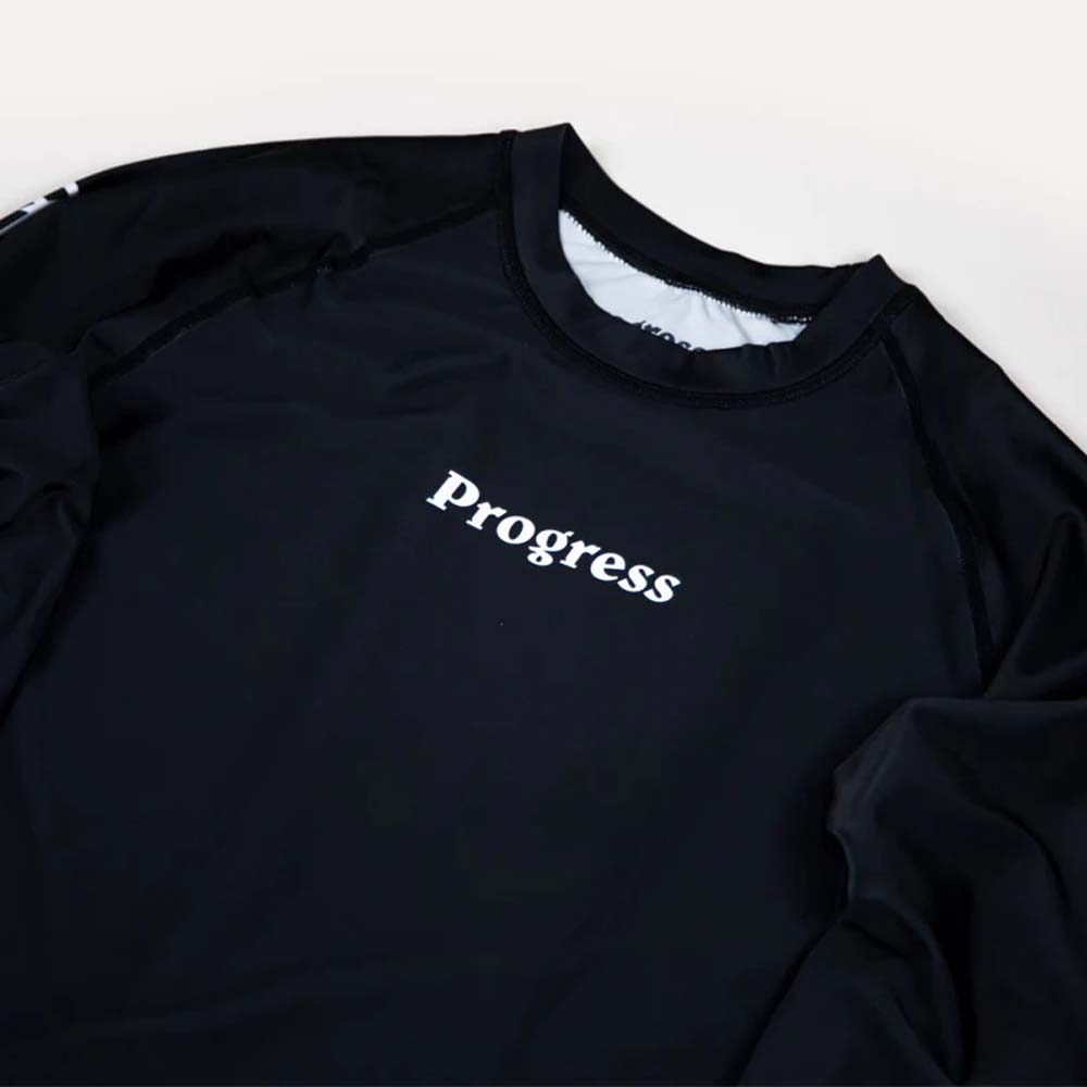 Progress Academy Long Sleeve Rasches Wache Schwarz Schwarz