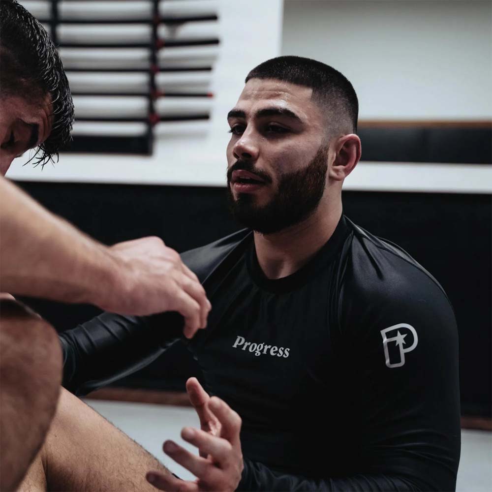 Progress Academy Long Sleeve Rasches Wache Schwarz Schwarz