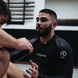 Progress Academy Long Sleeve Rasches Wache Schwarz Schwarz