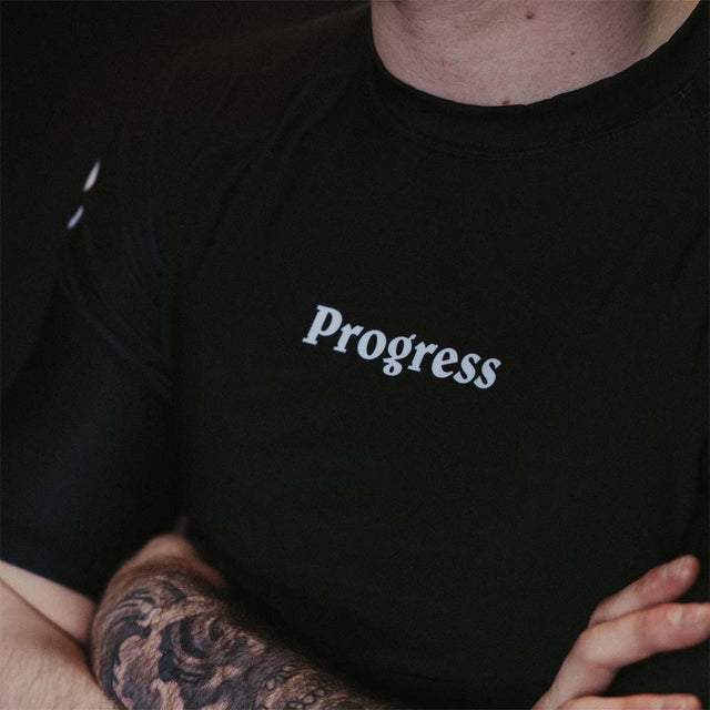 Progress Academy Rash Guard Black