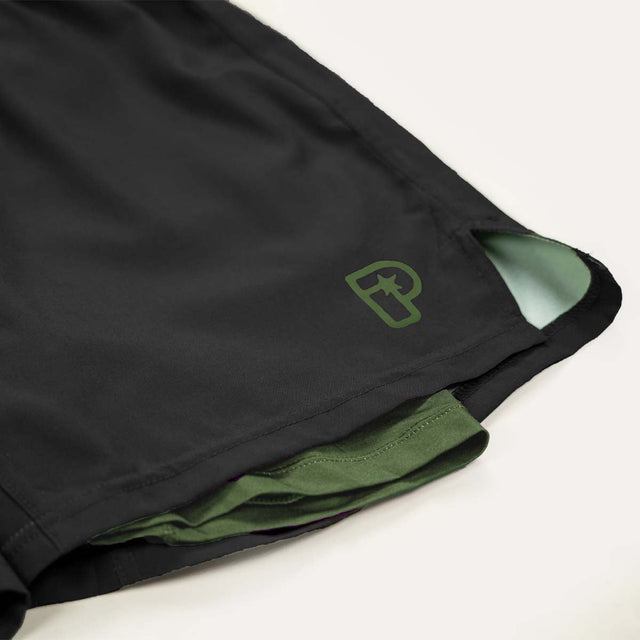Progress Academy+ Hybrid Shorts Black