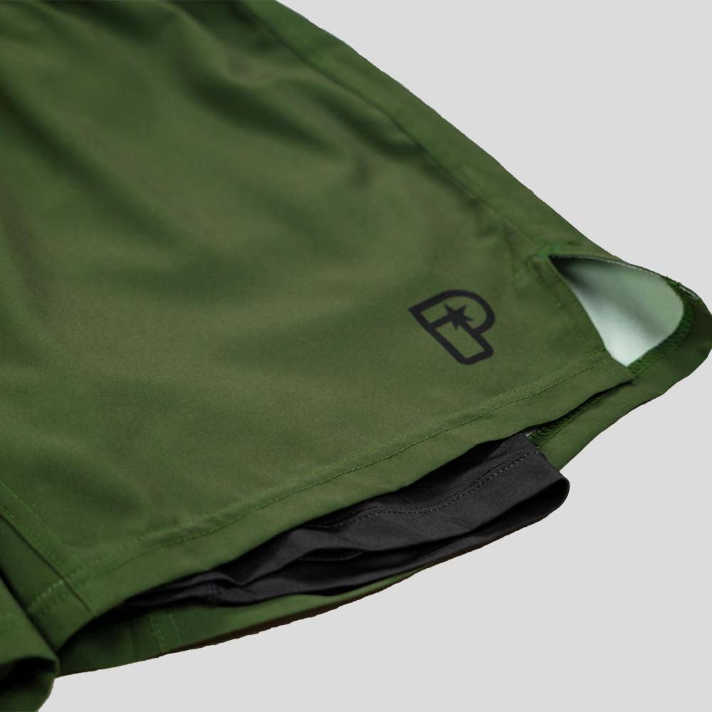 Progress Academy+ Hybrid Shorts Khaki