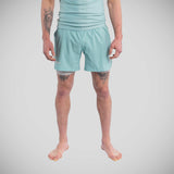 Progress Academy+ Hybrid Shorts Mint/Bone