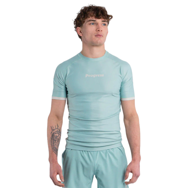 Progress Academy+ Rash Guard Mint/Bone