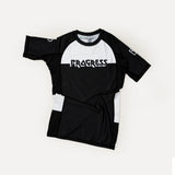 İlerleme Bengal döküntü koruyucusu siyah/beyaz