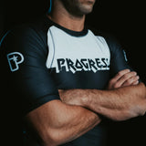 İlerleme Bengal döküntü koruyucusu siyah/beyaz