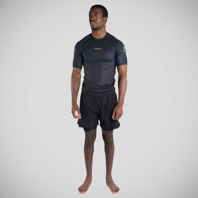 Progress Eagle Rash Guard Black