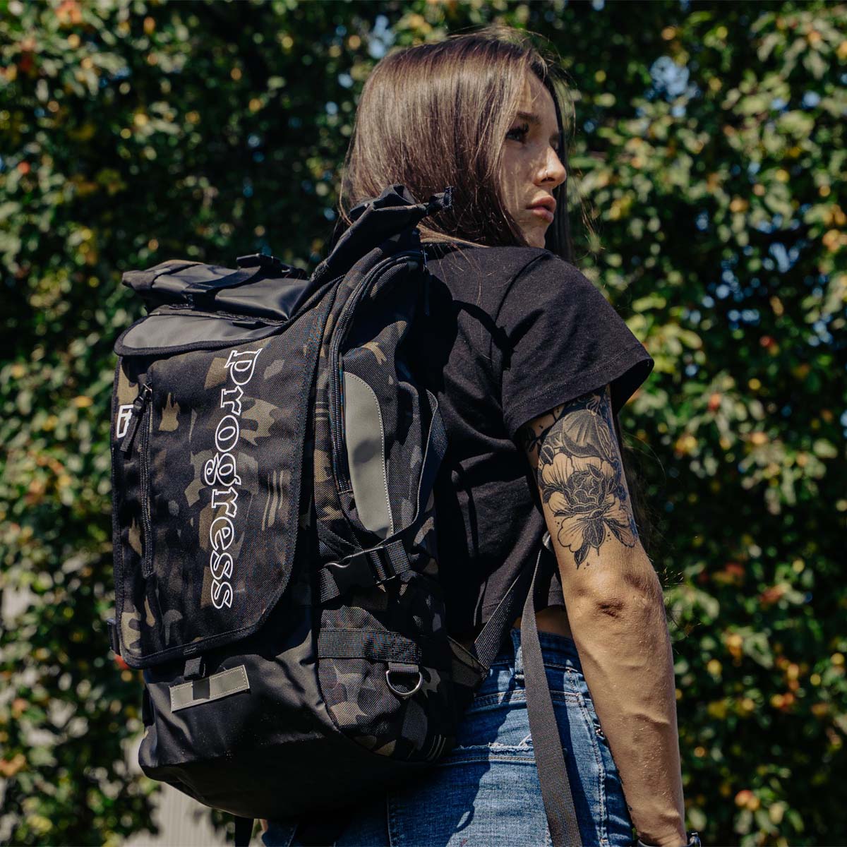 प्रगति आवश्यक बैक पैक