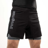 Fremdriftsprofil Hybrid Grappling Shorts Black