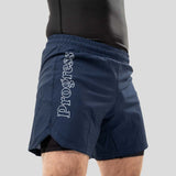 Voortgangsprofiel hybride grijpshorts marine