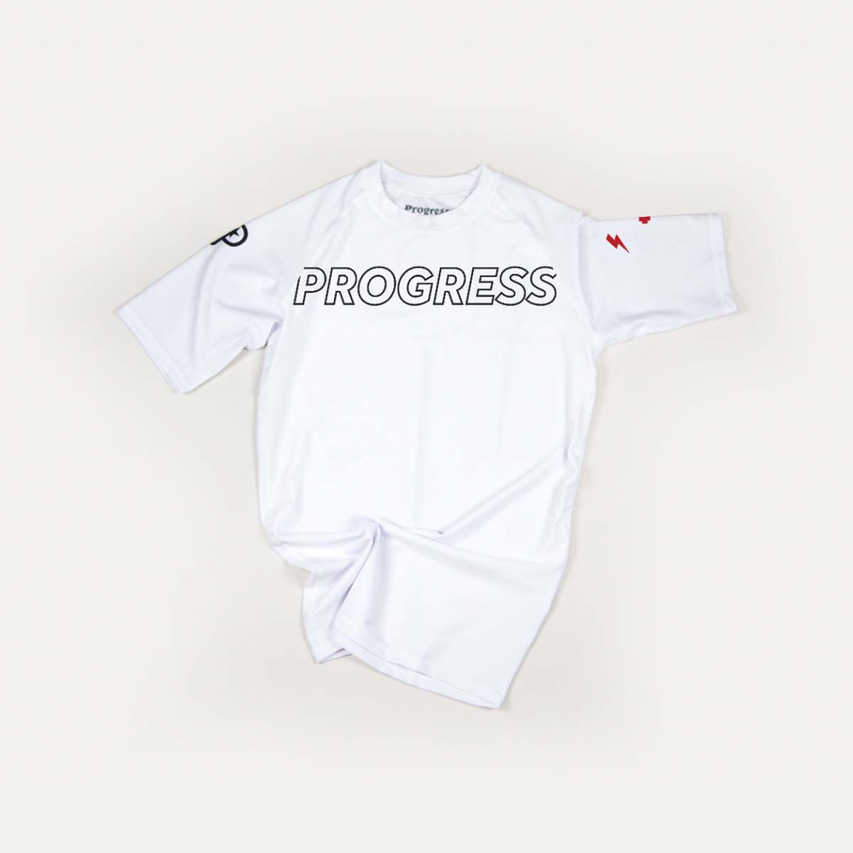 Progress Panther Rash Guard White