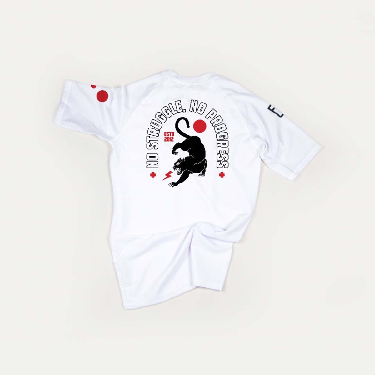 Progress Panther Rash Guard White