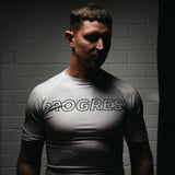 Progress Panther Rash Guard White