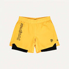 Progress Profile Golden Yellow Hybrid Shorts
