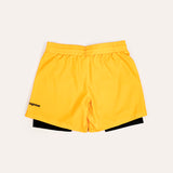 Progress Profile Golden Yellow Hybrid Shorts
