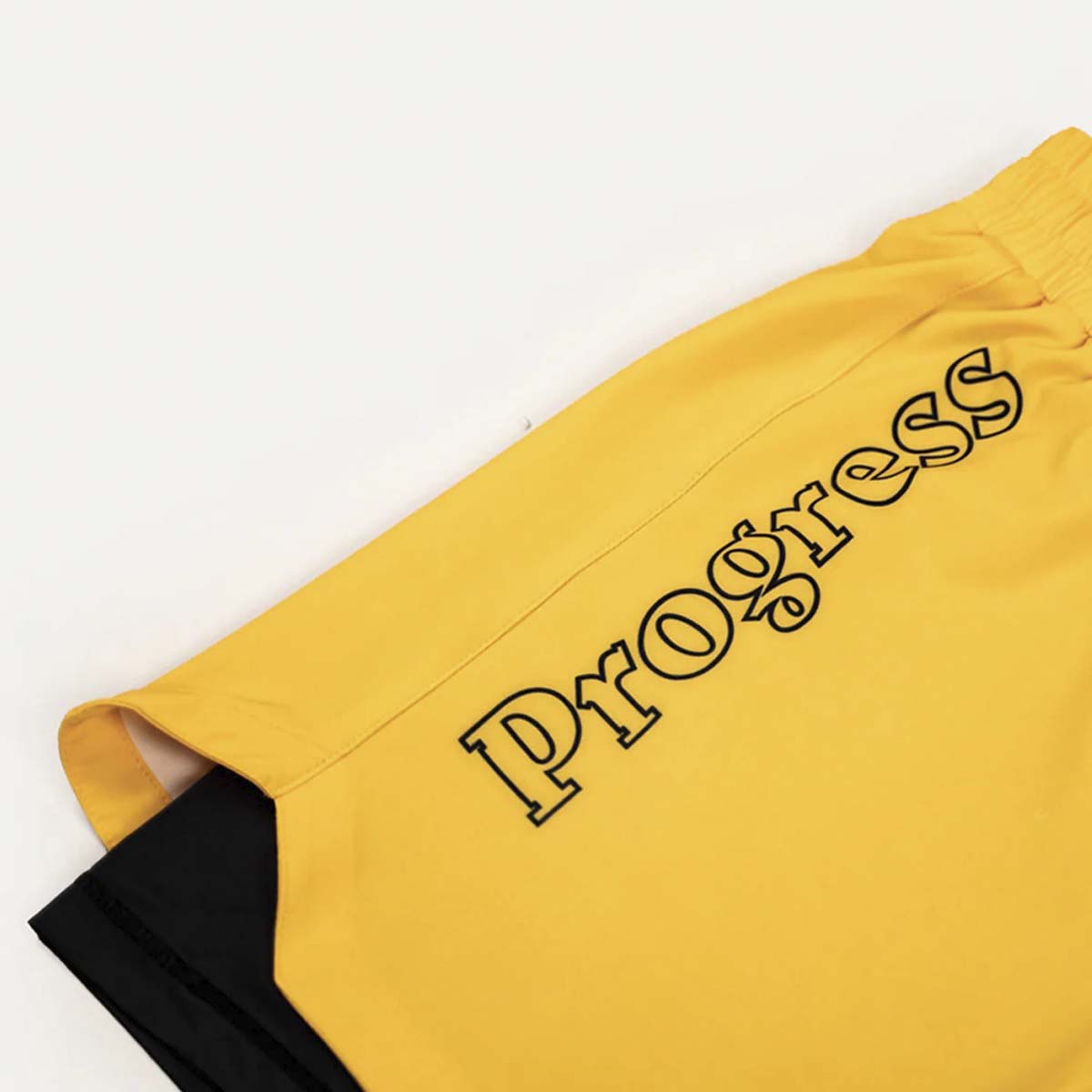 Progress Profile Golden Yellow Hybrid Shorts