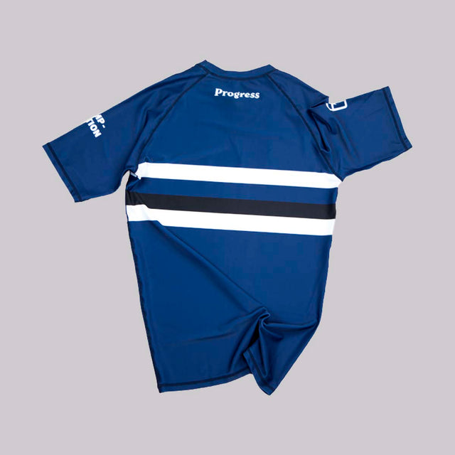 Progress Ranked Competition Rash Guard Blue